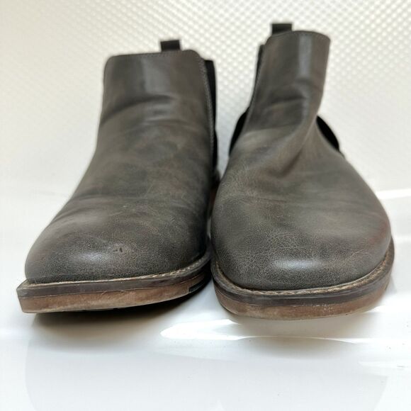 B-52 BY BULLBOXER Men’s 10 Chelsea Ankle Boots Gray Pull On - Picture 6 of 11